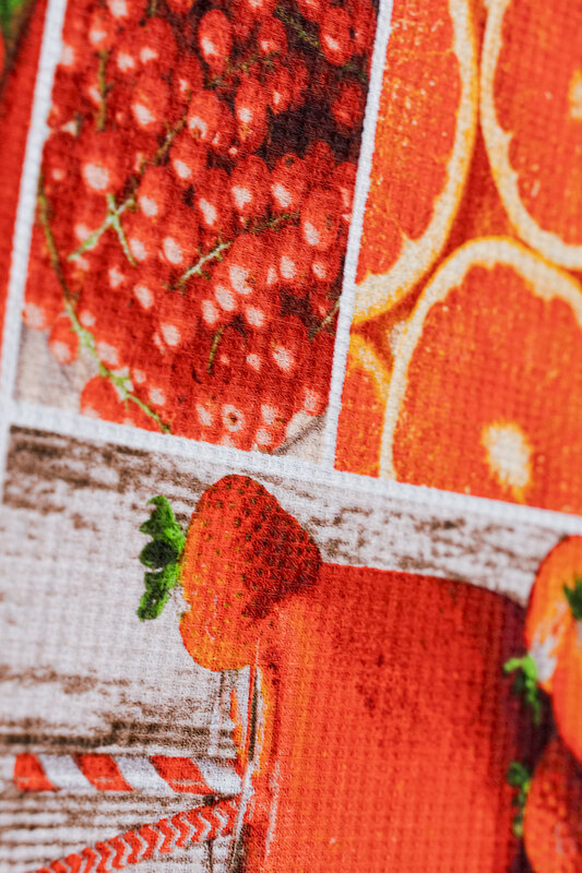 Натали Полотенце 581128 Полотенце банное Сочное ассорти красный