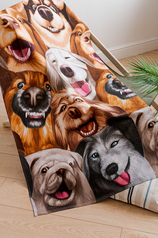 Натали Полотенце 581130 Полотенце банное Друзья коричневый