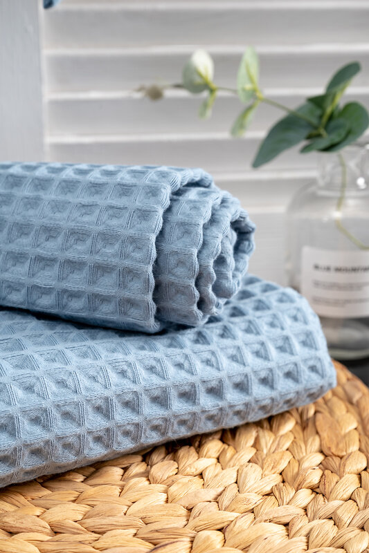 Натали Полотенце 581135 Полотенце для ванной Бохо серо-голубой