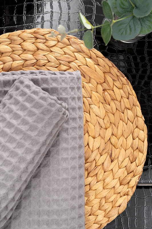 Натали Полотенце 581138 Полотенце для ванной Бохо темно-серый