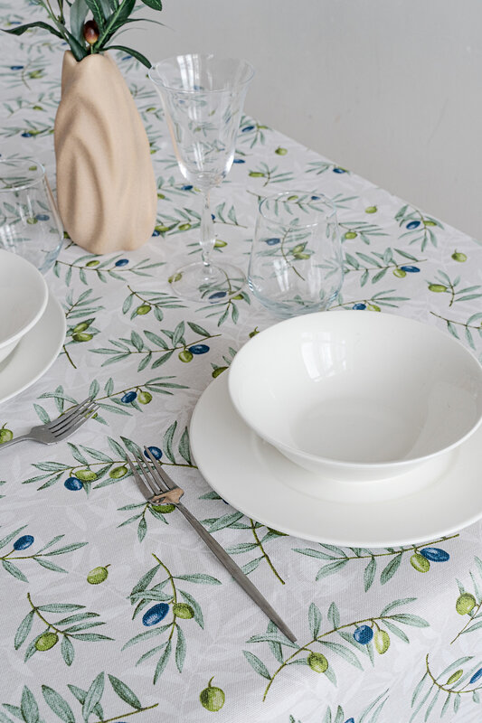 Натали Скатерть 581140 Скатерть Долина оливковый