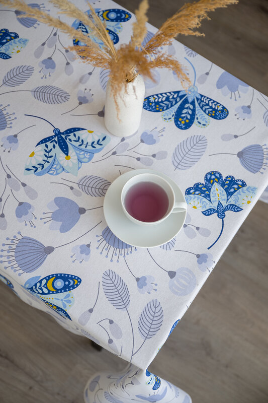 Натали Скатерть 581142 Скатерть Колибри белый