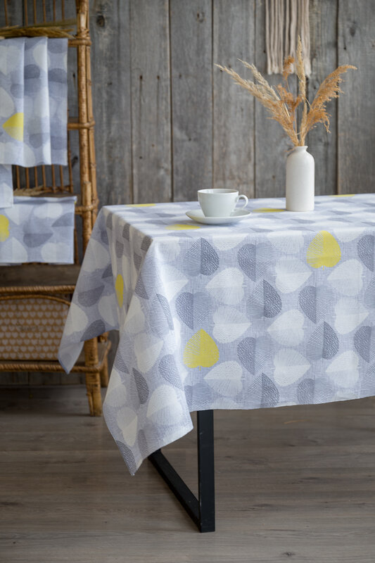 Натали Скатерть 581143 Скатерть Клинт серый
