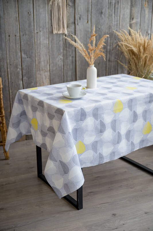 Натали Скатерть 581143 Скатерть Клинт серый
