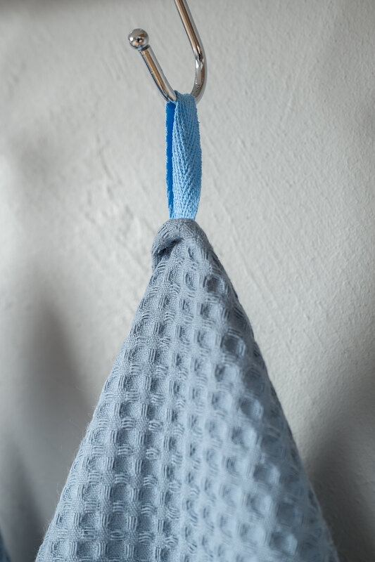 Натали Полотенце 581148 Набор полотенец Элегант в подарочной упаковке серо-голубой