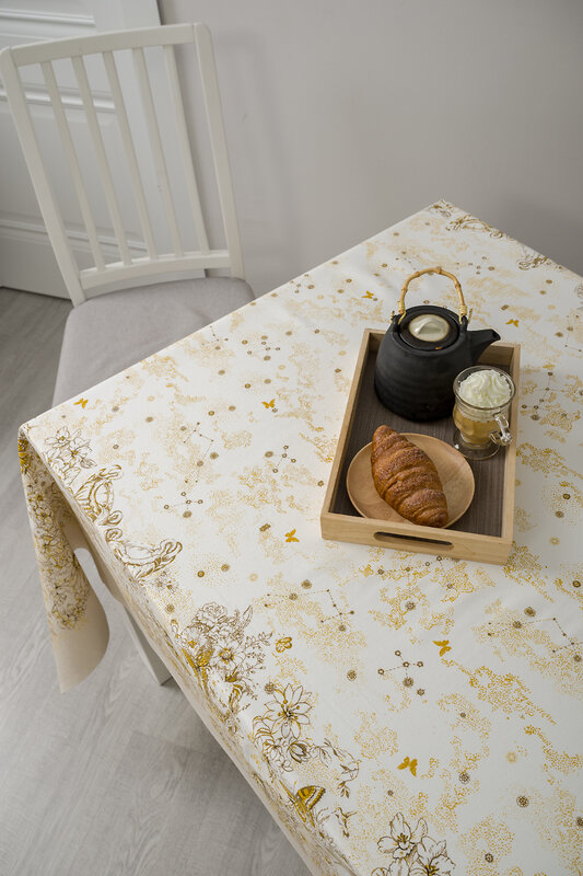 Натали Скатерть 581149 Скатерть Диор золотисто-бежевый