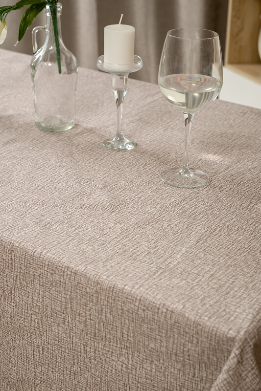 Натали Скатерть 581150 Скатерть Льняное полотно капучино капучино