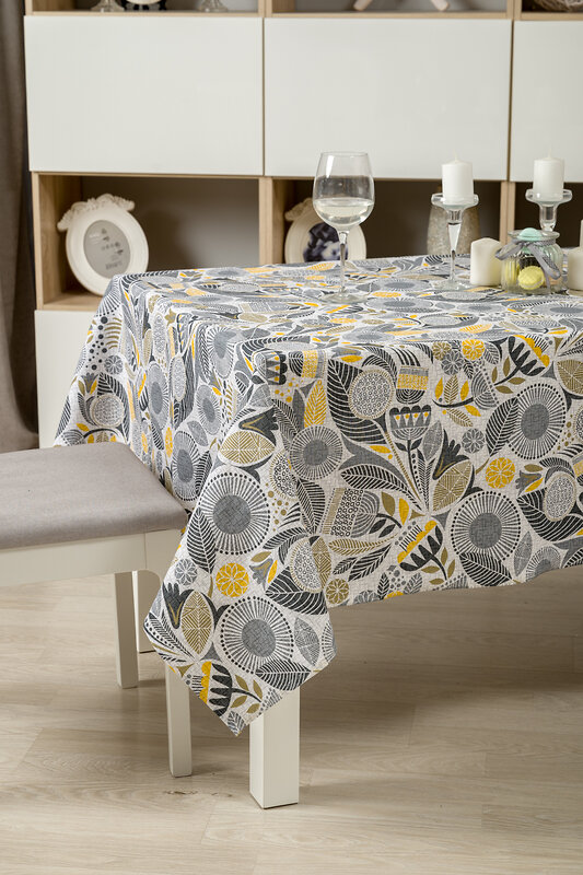 Натали Скатерть 581152 Скатерть Талавера серый