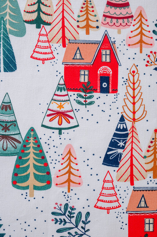 Натали Полотенце 581153 Набор кухонных полотенец Merry Christmas белый