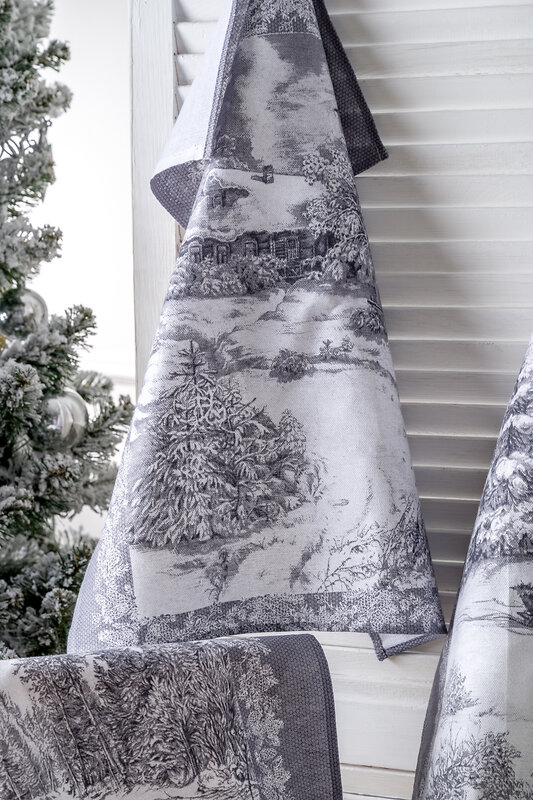 Натали Полотенце 581154 Набор полотенец Северная сказка серый