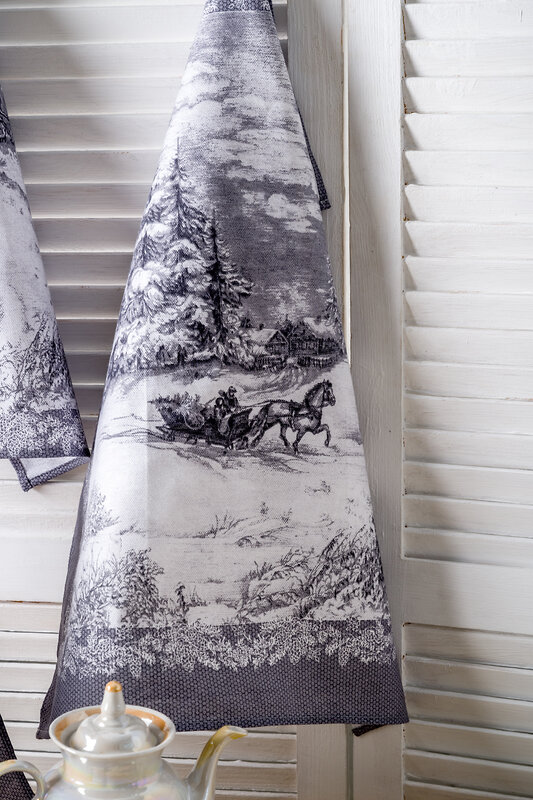 Натали Полотенце 581154 Набор полотенец Северная сказка серый