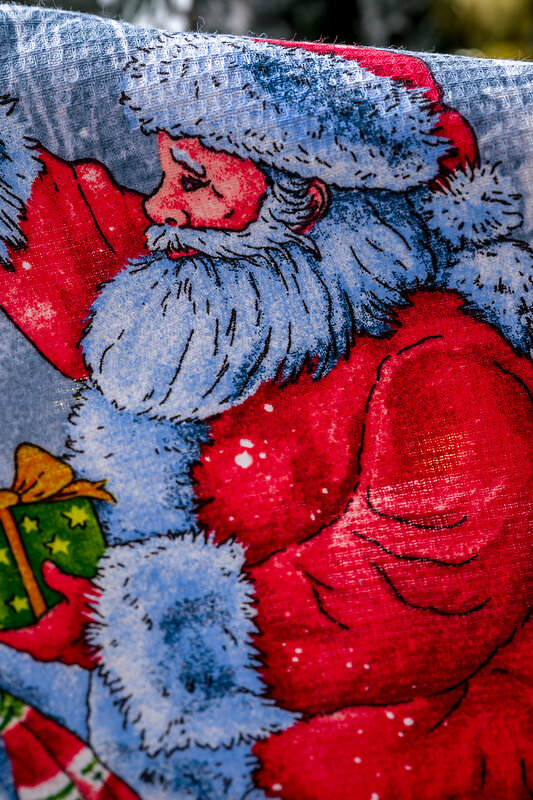 Натали Полотенце 581155 Набор полотенец Санта Клаус зеленый