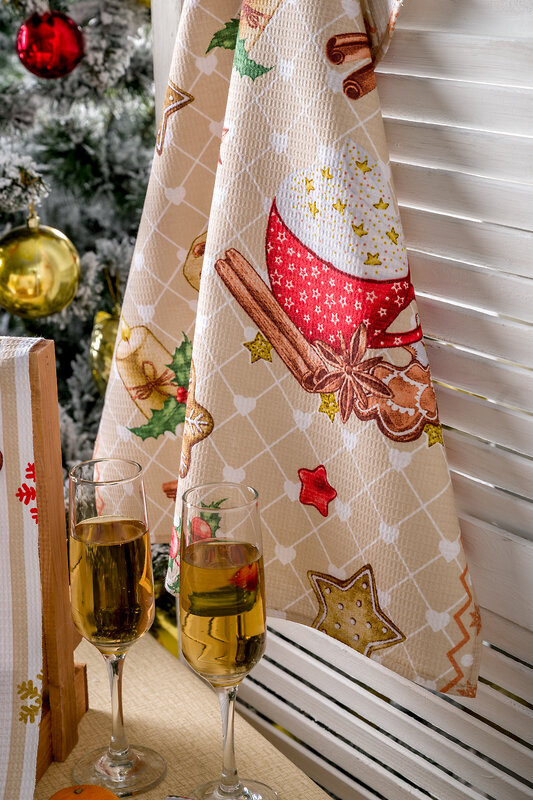 Натали Полотенце 581156 Набор полотенец Уютный вечер бежевый