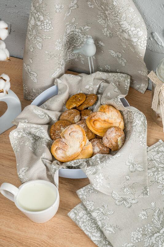 Натали Полотенце 581163 Набор полотенец Шантильи бежевый