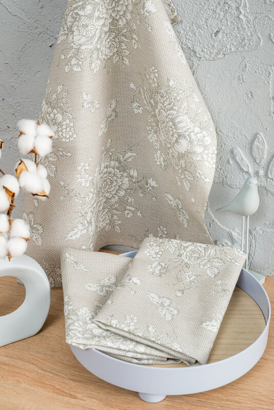 Натали Полотенце 581163 Набор полотенец Шантильи бежевый