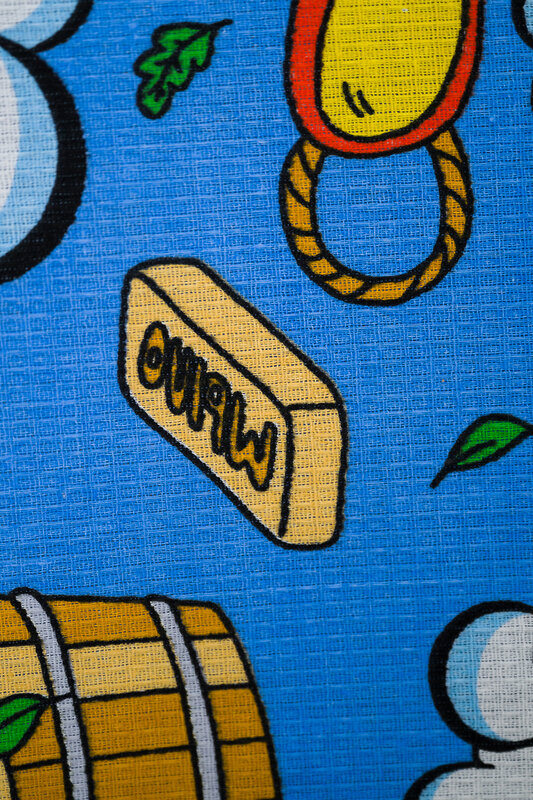 Натали Полотенце 581166 Полотенце Банный мир синий