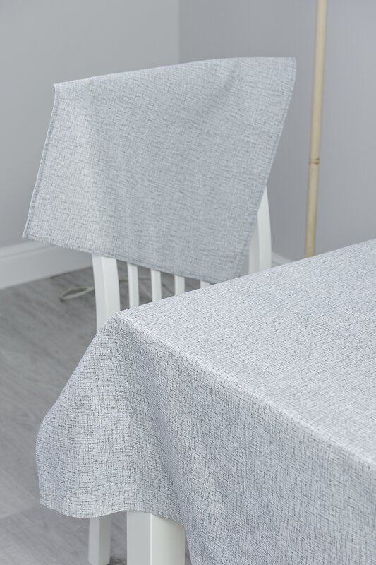 Натали Скатерть 581178 Скатерть Льняное полотно серый