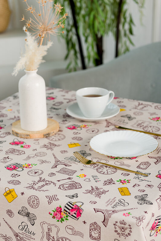 Натали Скатерть 581185 Скатерть Мадам бежевый