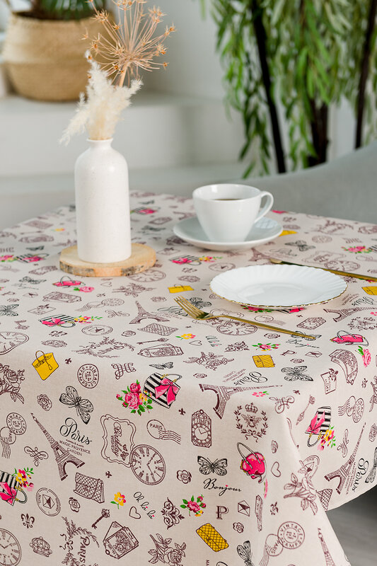 Натали Скатерть 581185 Скатерть Мадам бежевый