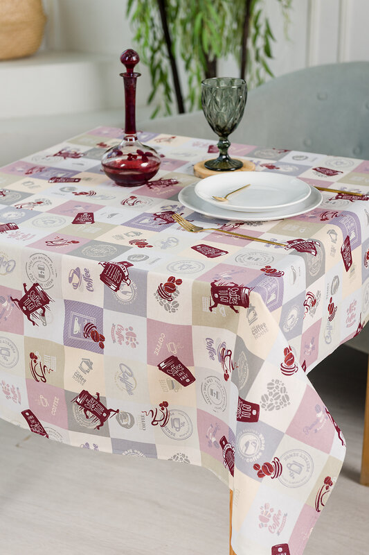 Натали Скатерть 581186 Скатерть Эспрессо бежевый