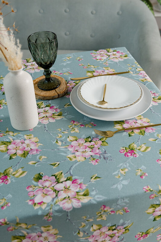 Натали Скатерть 581187 Скатерть Живопись зеленый