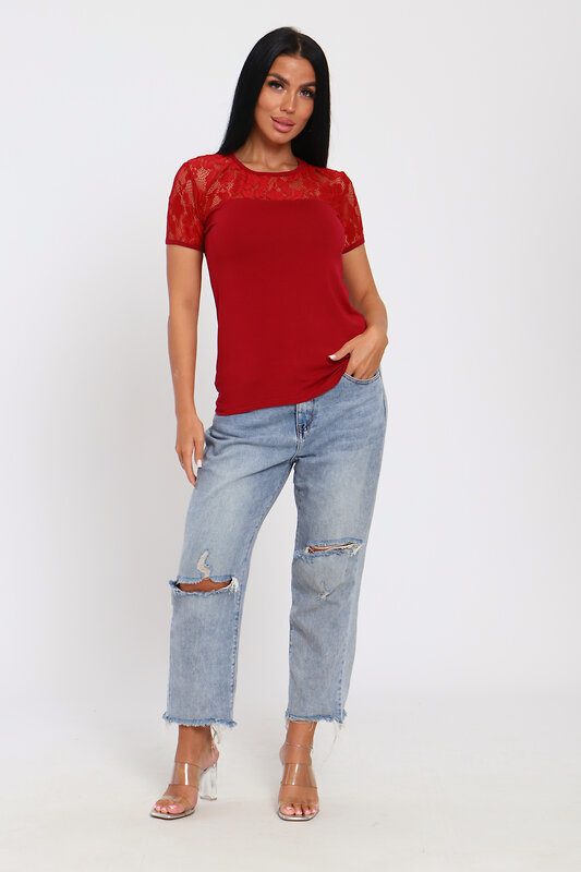 Натали Футболка 581189 35124 бордо