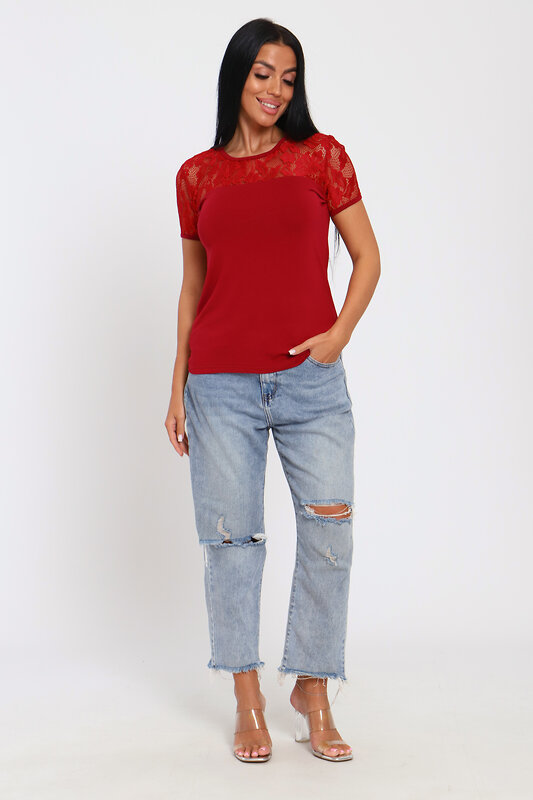 Натали Футболка 581189 35124 бордо