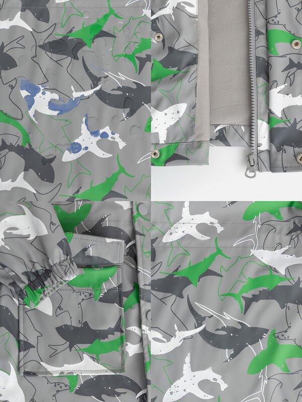 Acoola Дождевик 581209 20120800002 серый