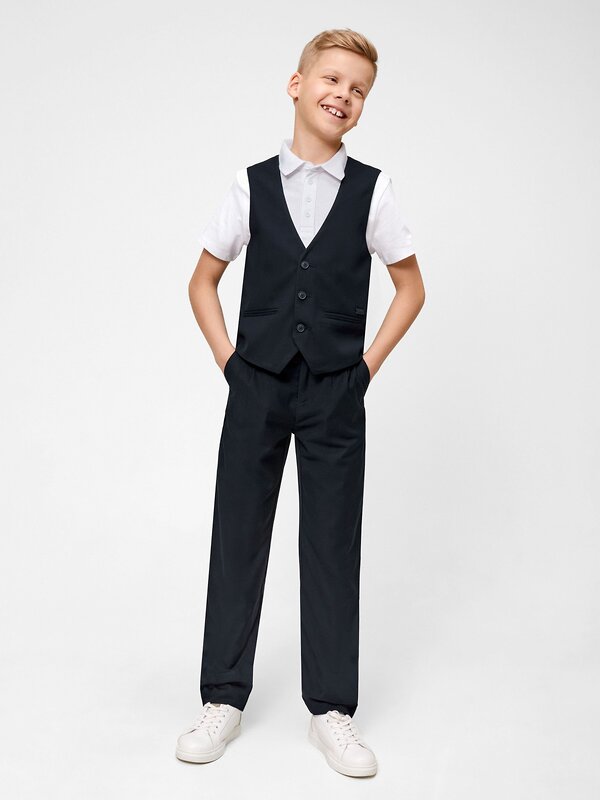 Acoola Жилет 581245 20140400029 черный-синий