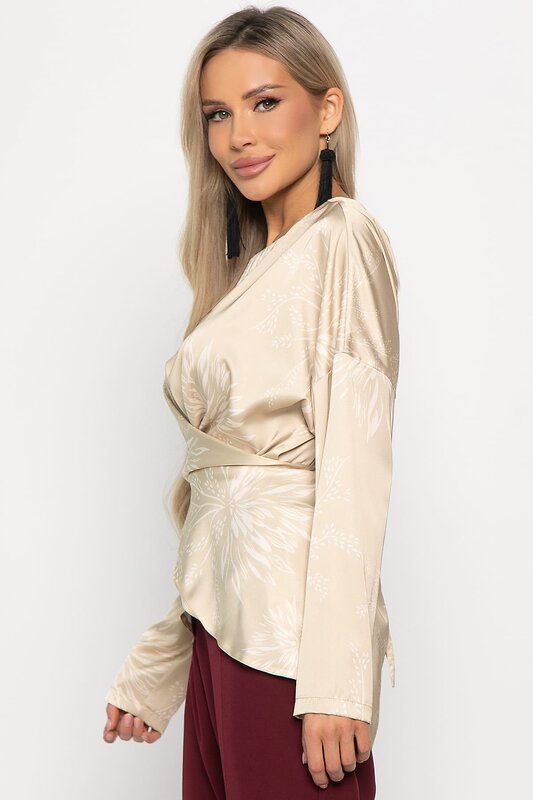 LT Collection Блуза 581266 Б14952-5М бежевый