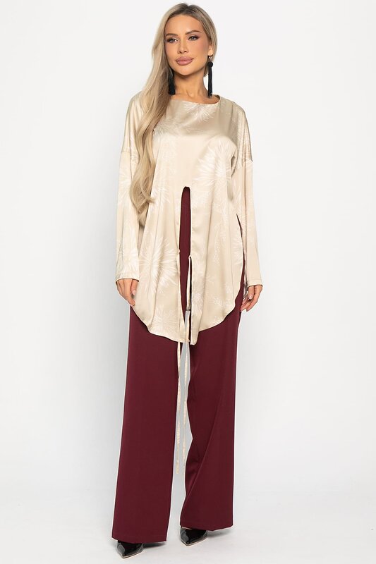 LT Collection Блуза 581266 Б14952-5М бежевый