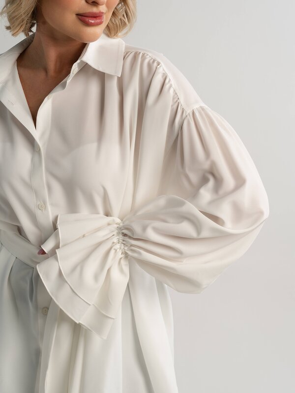 LT Collection Блуза 581267 Б14950-5М молочный