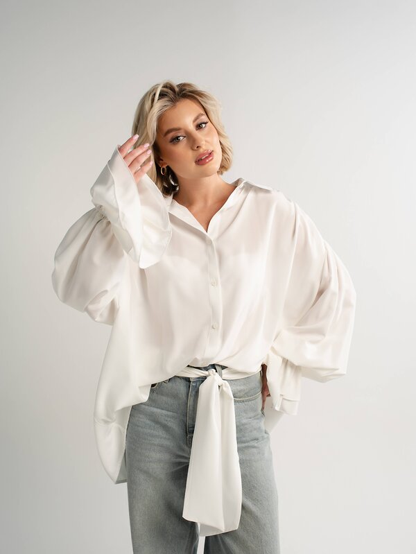 LT Collection Блуза 581267 Б14950-5М молочный