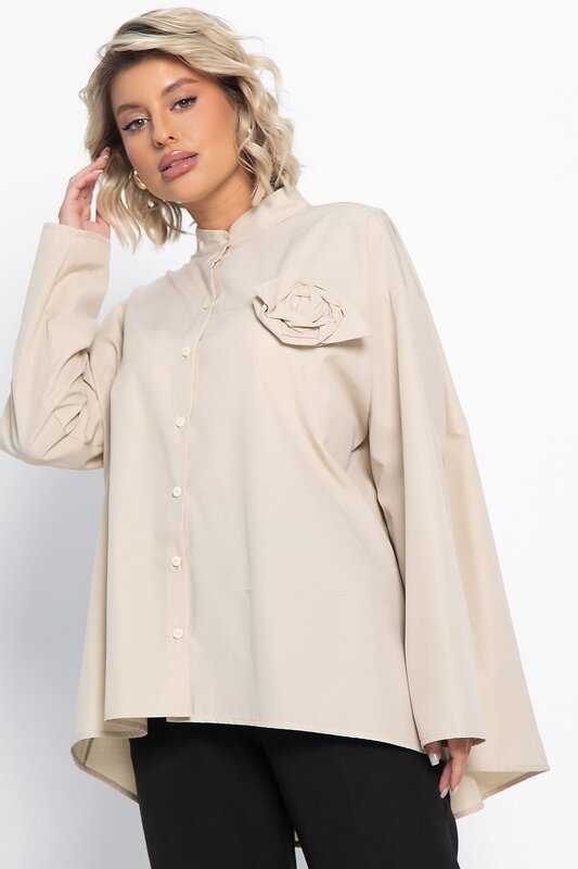 LT Collection Блуза 581268 Б15029-39М бежевый