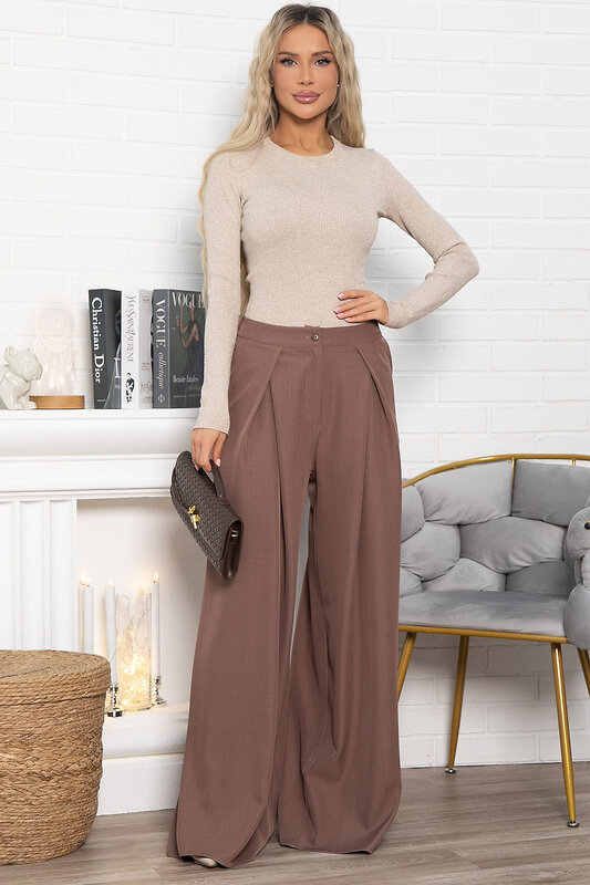 LT Collection Брюки 581270 Б15036-5М коричневый