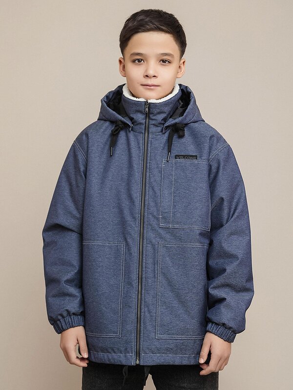 BATIK Куртка 581286 0288-26в-1 Синий деним