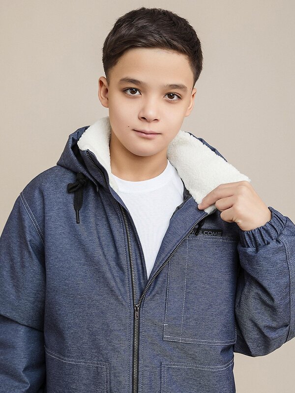 BATIK Куртка 581286 0288-26в-1 Синий деним