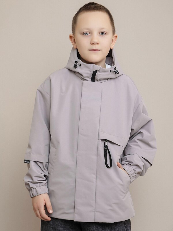 BATIK Куртка 581287 0291-26в-1 Серо-бежевый