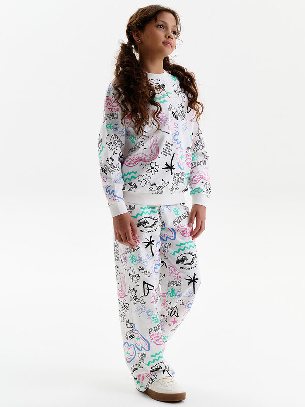 PELICAN Брюки 581291 GFP3389 Молочный