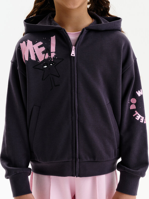 PELICAN Толстовка 581306 GFXK3389 Темно-серый