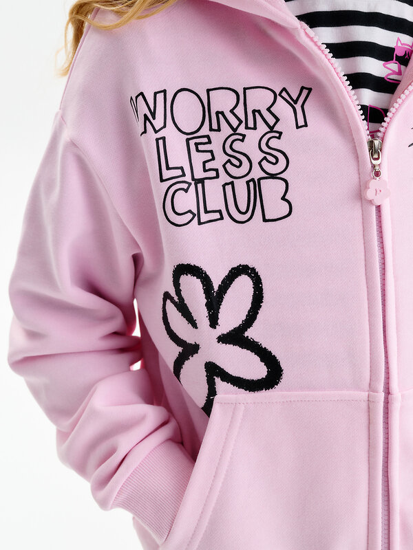 PELICAN Толстовка 581307 GFXK3389/1 Светло-розовый