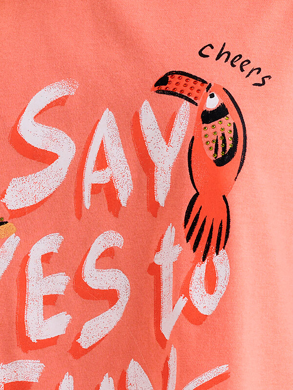 PELICAN Майка 581327 GFVV3390 Персиковый