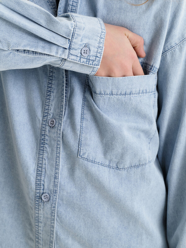 PELICAN Блузка 581336 GGCJ3352 Голубой