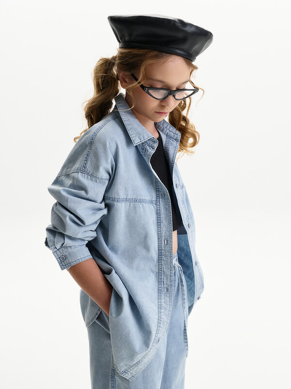 PELICAN Блузка 581336 GGCJ3352 Голубой