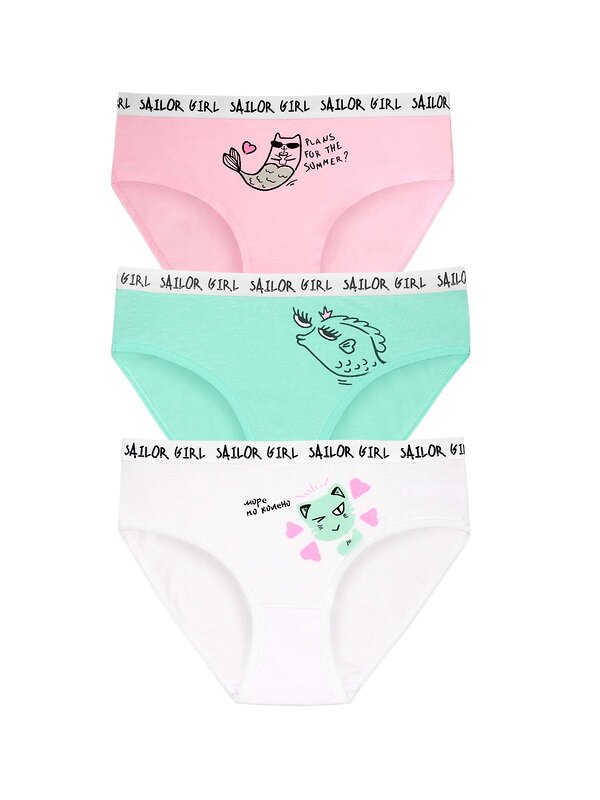 PELICAN Набор 581340 GULB3389(3) Светло-розовый/ментол/белый