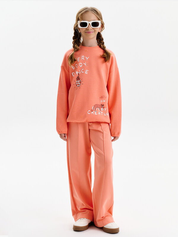 PELICAN Толстовка 581349 GFN3390 Персиковый