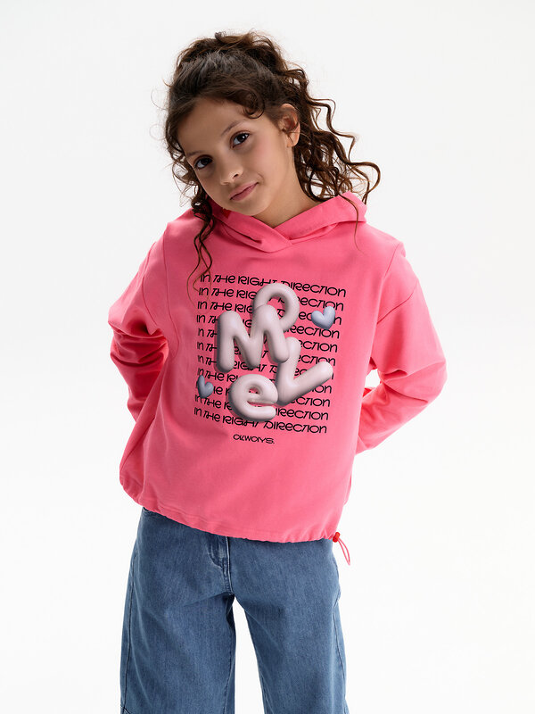 PELICAN Толстовка 581352 GFNK3388 Розовый