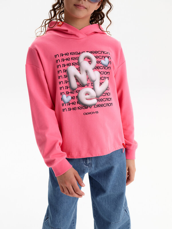 PELICAN Толстовка 581352 GFNK3388 Розовый