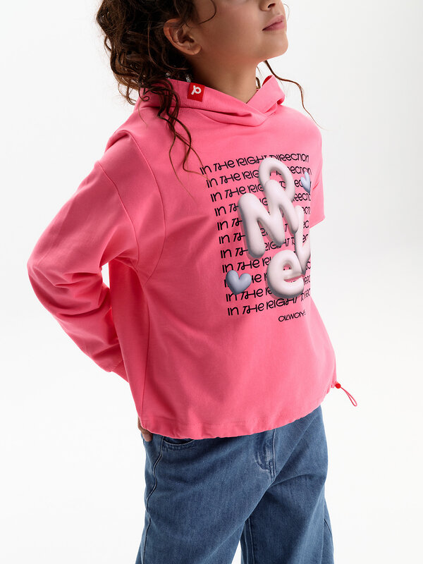 PELICAN Толстовка 581352 GFNK3388 Розовый