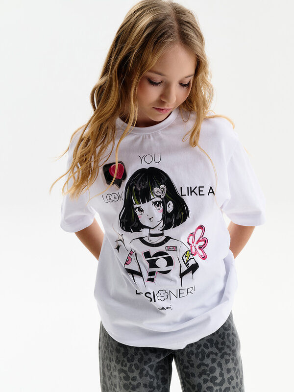 PELICAN Футболка 581357 GFT3377/3 Белый